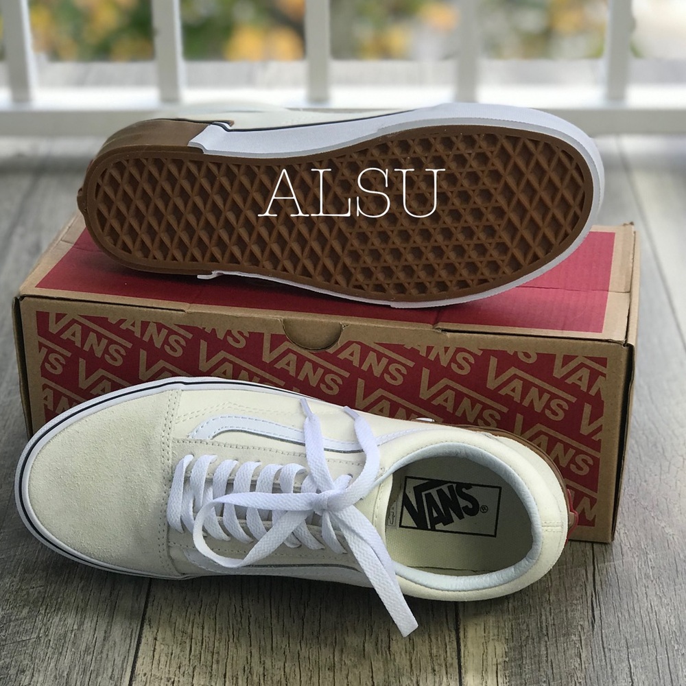NWT Old Skool Gum Block Classic White W AUTHENTIC - Picture 4 of 8